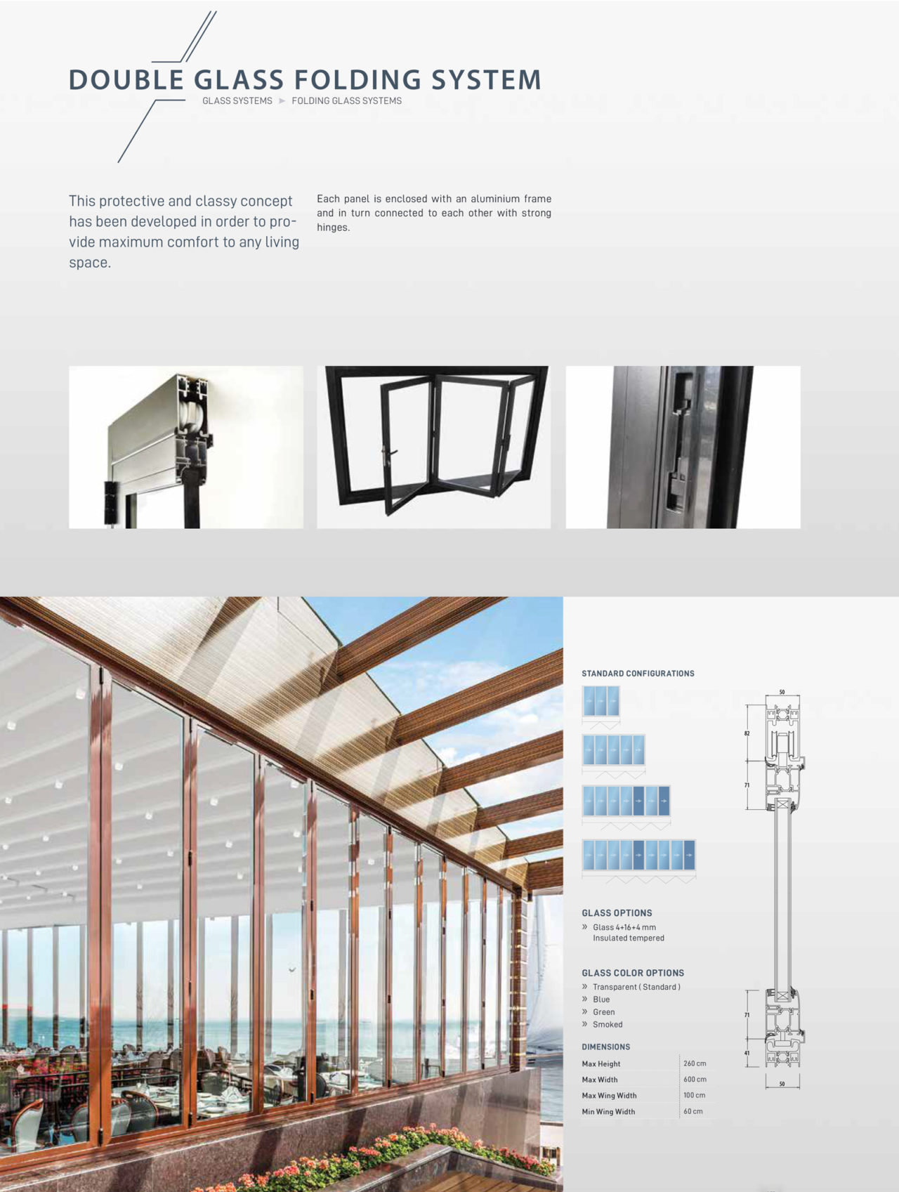 Motorized Pergola Glass Systems | Palmiye California