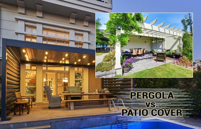 Pergolas vs. Patio Covers